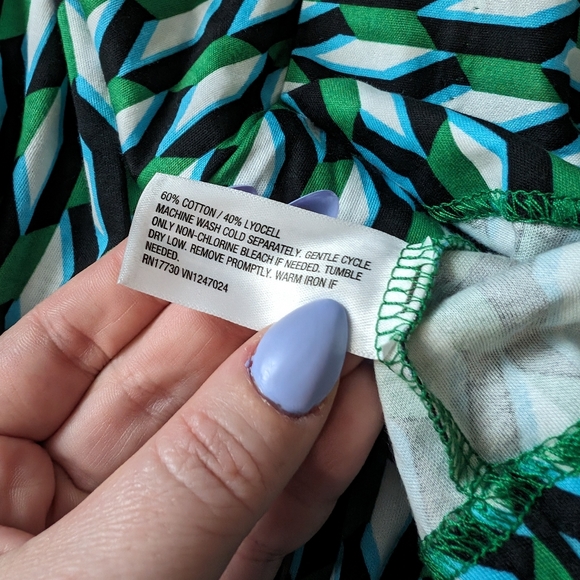 Green Wrap Dress - DVF for Target - Picture 9 of 10